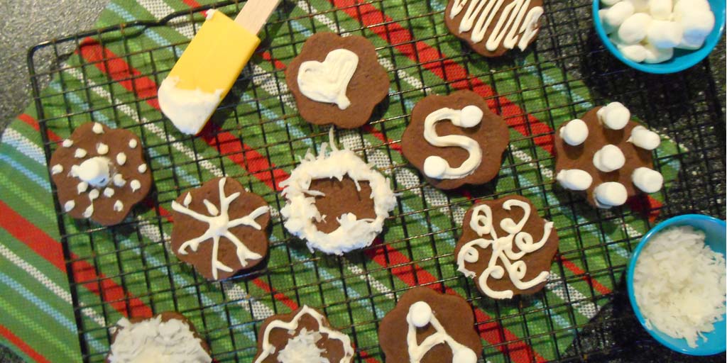 Easy Chocolate Snowflake Cookies Recipe