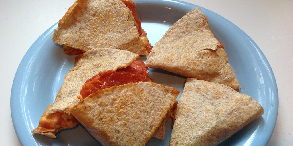 Microwave Pizzadilla Recipe