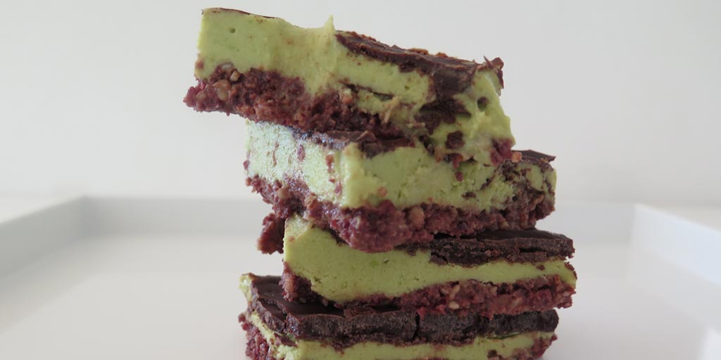 Avocado Mint Brownies Recipe