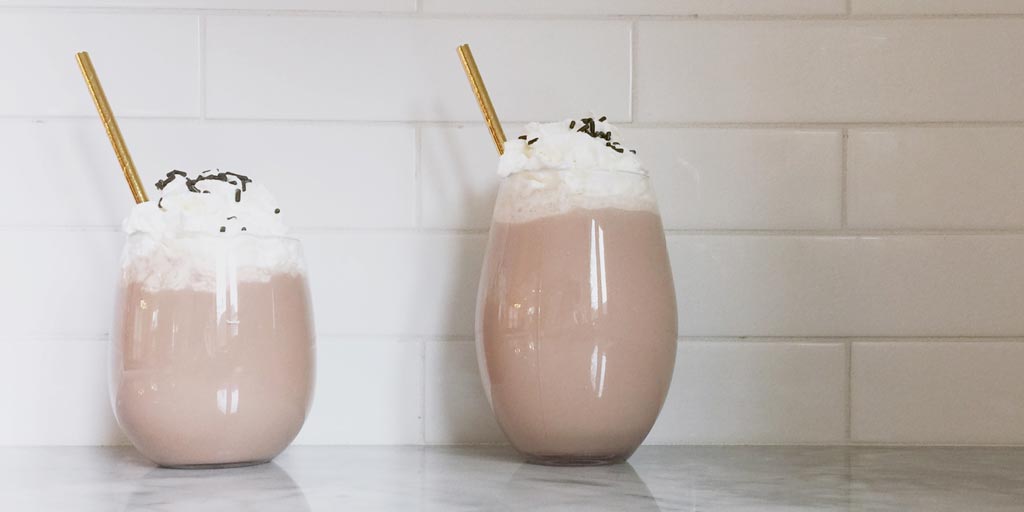 hot chocolate floats