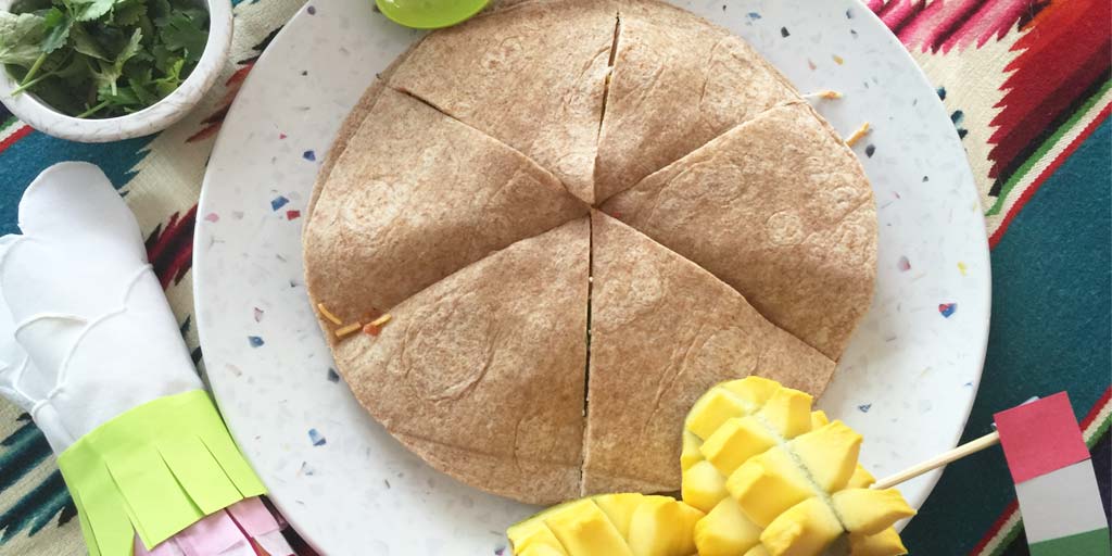 Cinco de Mayo Pineapple Chicken Quesadilla Recipe