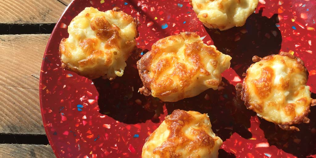 Baked Mac and Cheese Cupcakes Recipe