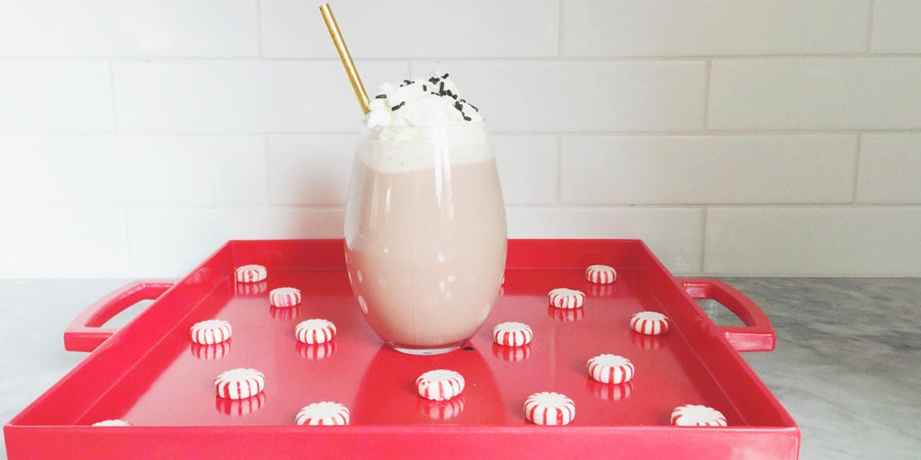 peppermint mocha drink