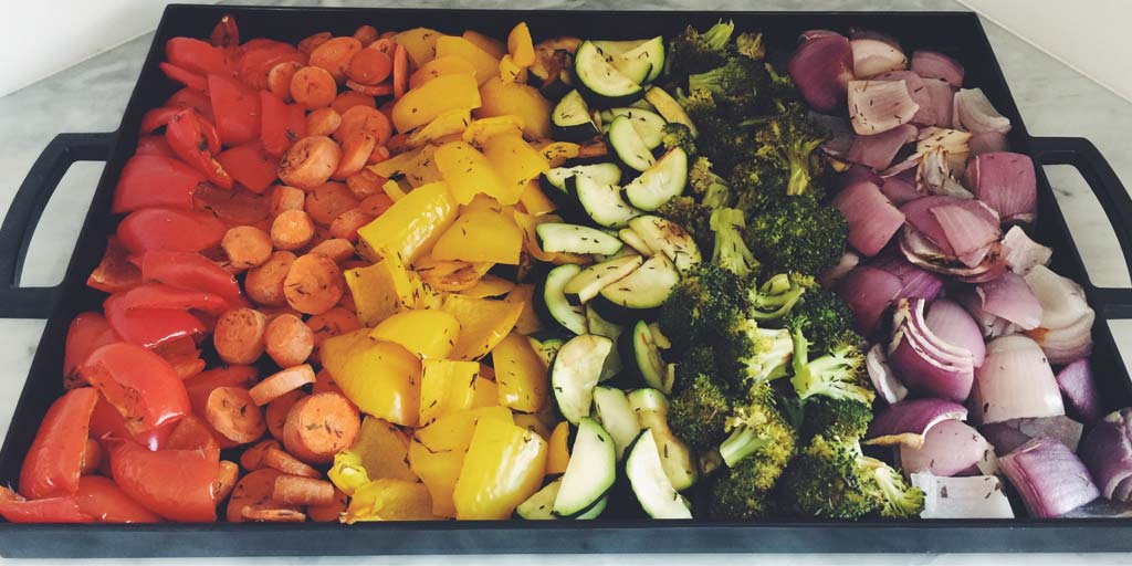 Rainbow Roasted Vegetables Recipe