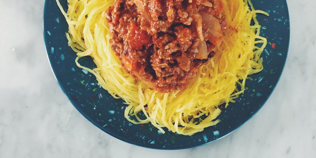 Paleo Spaghetti with Meat Sauce Recipe