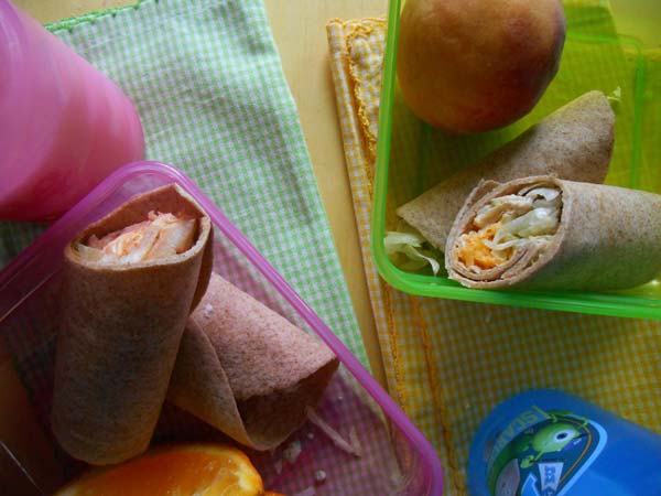 Chicken Lunch Wraps Recipe