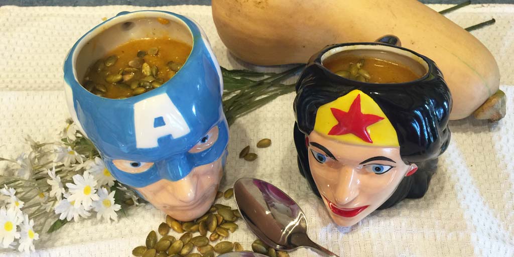 Superhero Soup a Butternut Squash Recipe