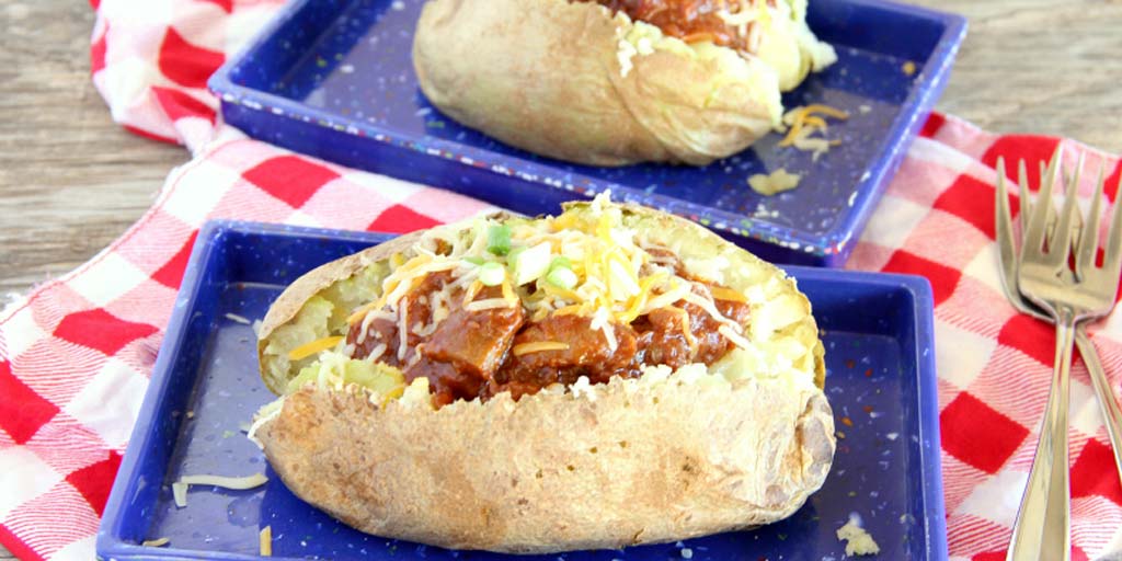 BBQ Stuffed Potatoes Recipe