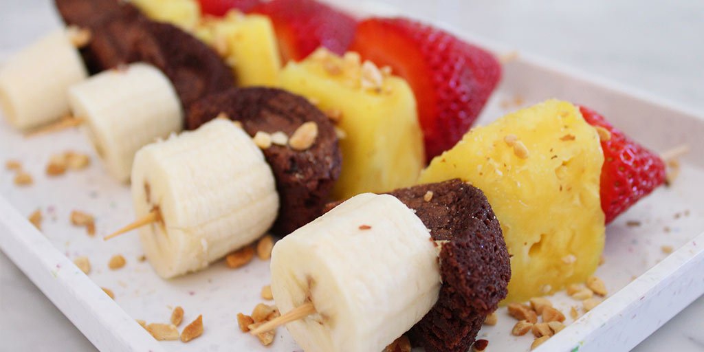 Banana Split Kabobs