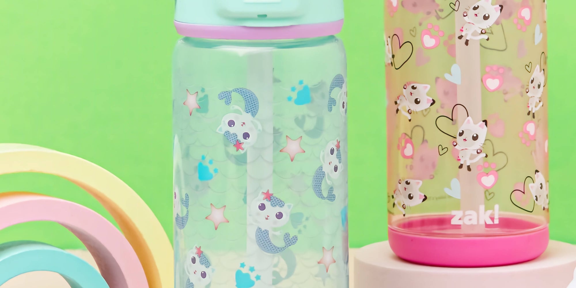 Gabby's Dollhouse Kids Water Bottles