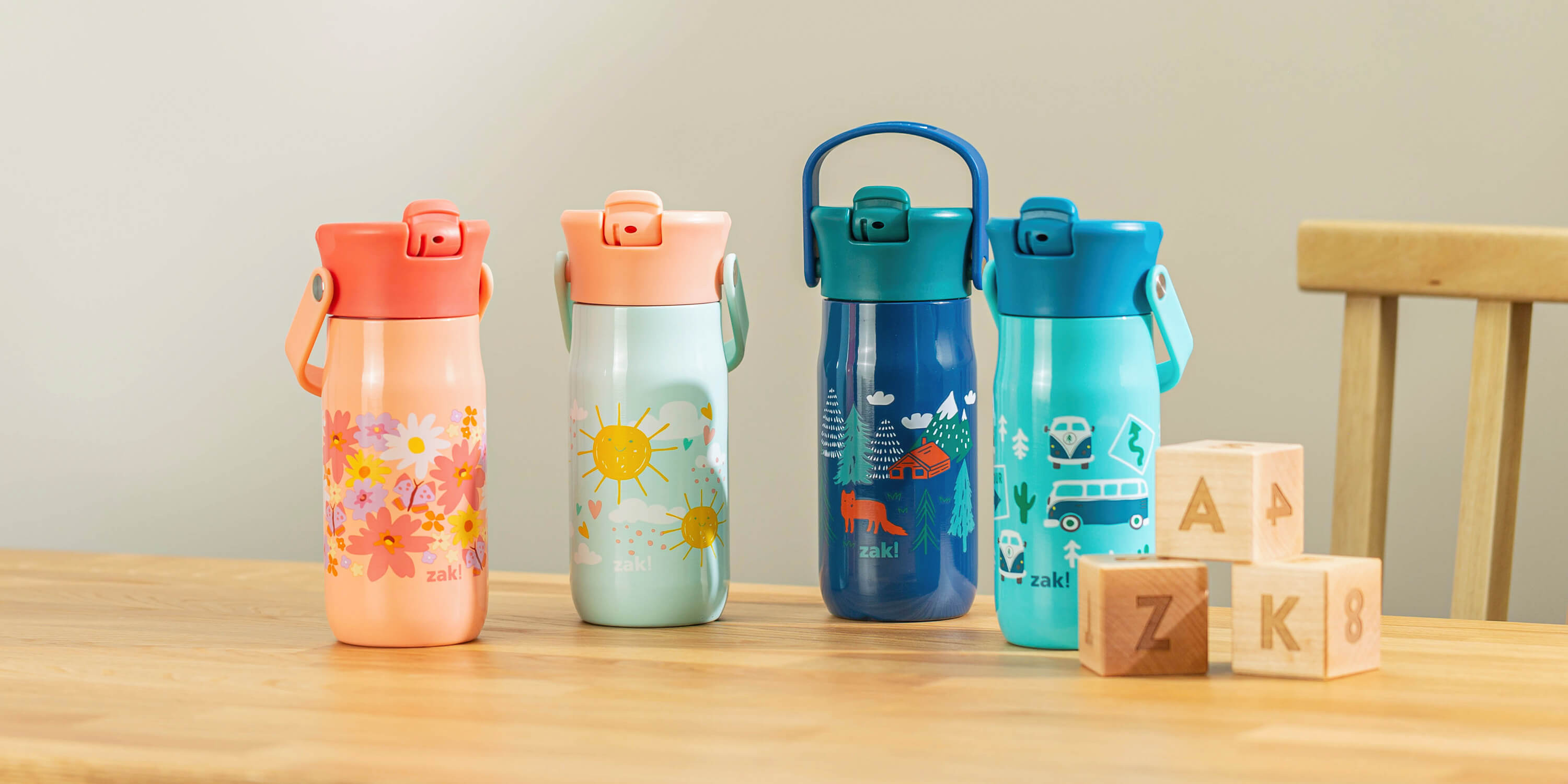 Durable Kids Water Bottles and Tumblers