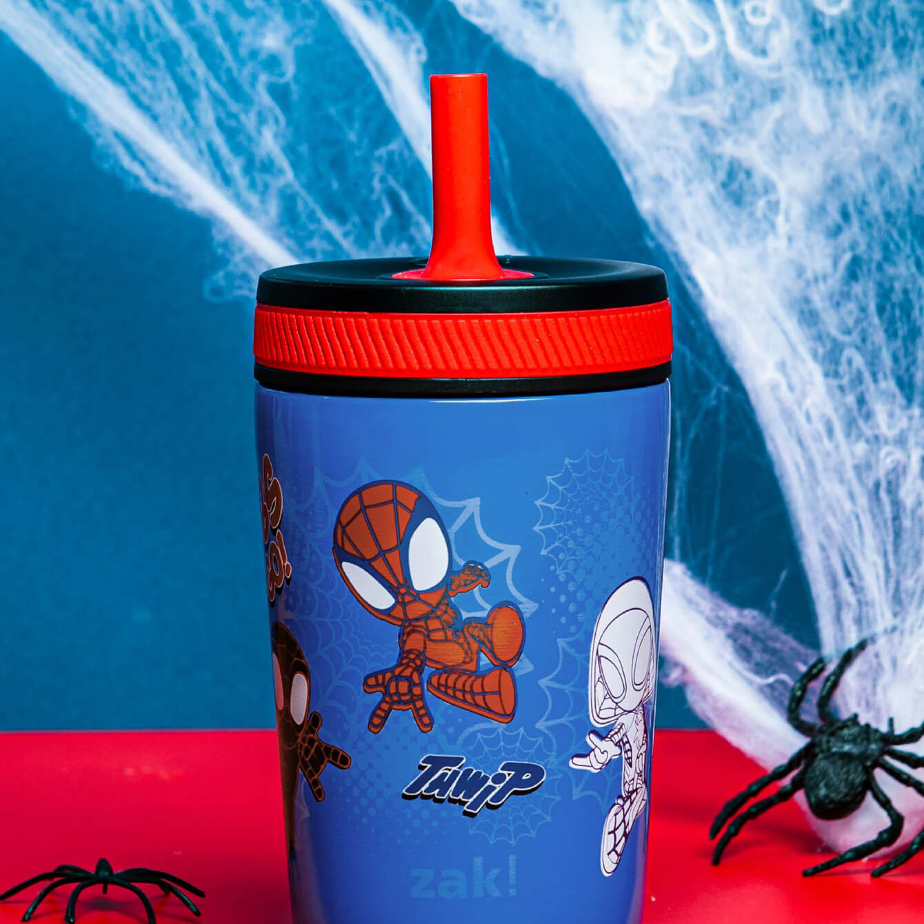 blue spidey and his amazing friends kids cup