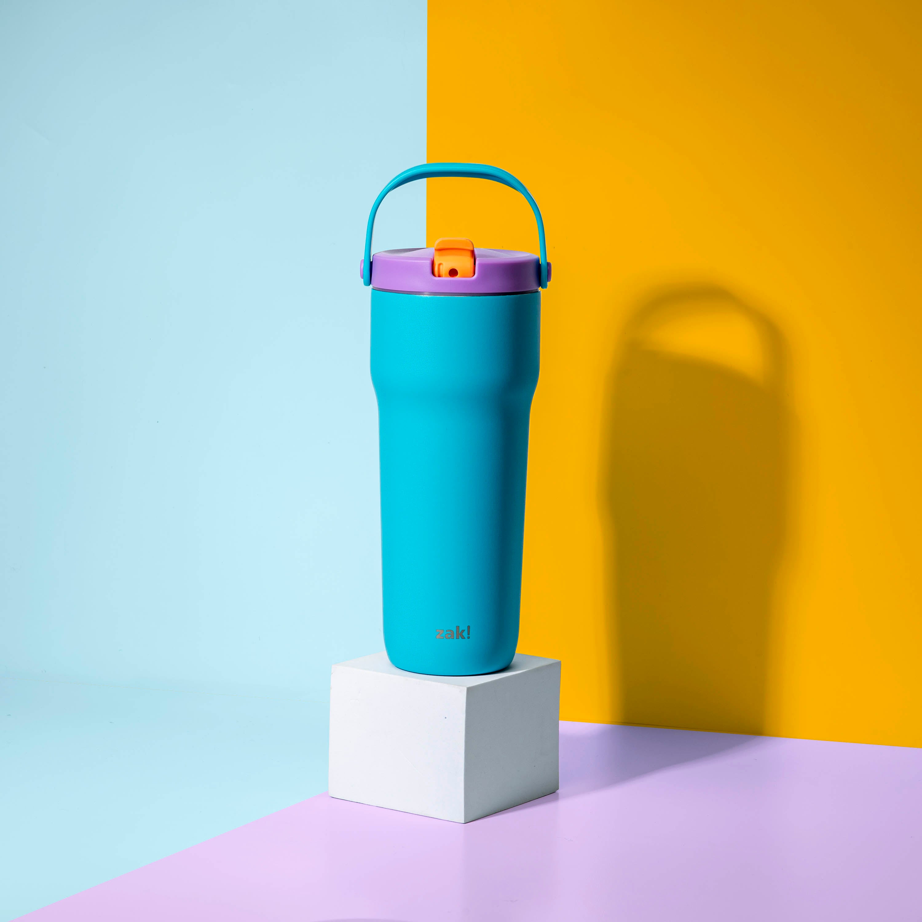 タッキー Sutton Stainless Steel Tumbler - Turquoise Blue, 30 oz. – zak.com