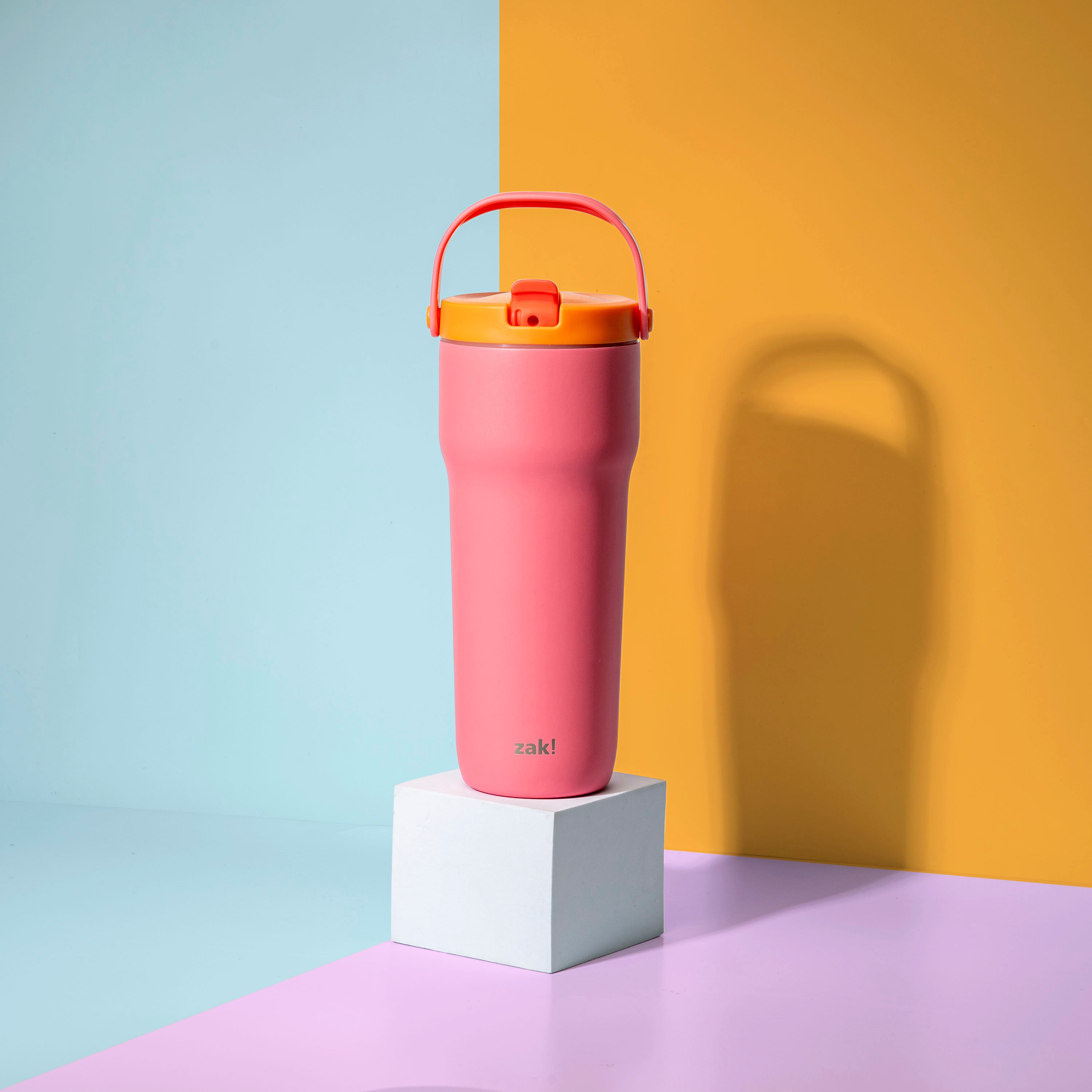 Pink Steel A Taste Of… 7” (81,Canada) Sutton Stainless Steel Tumbler - Bright Pink, 30 ounces