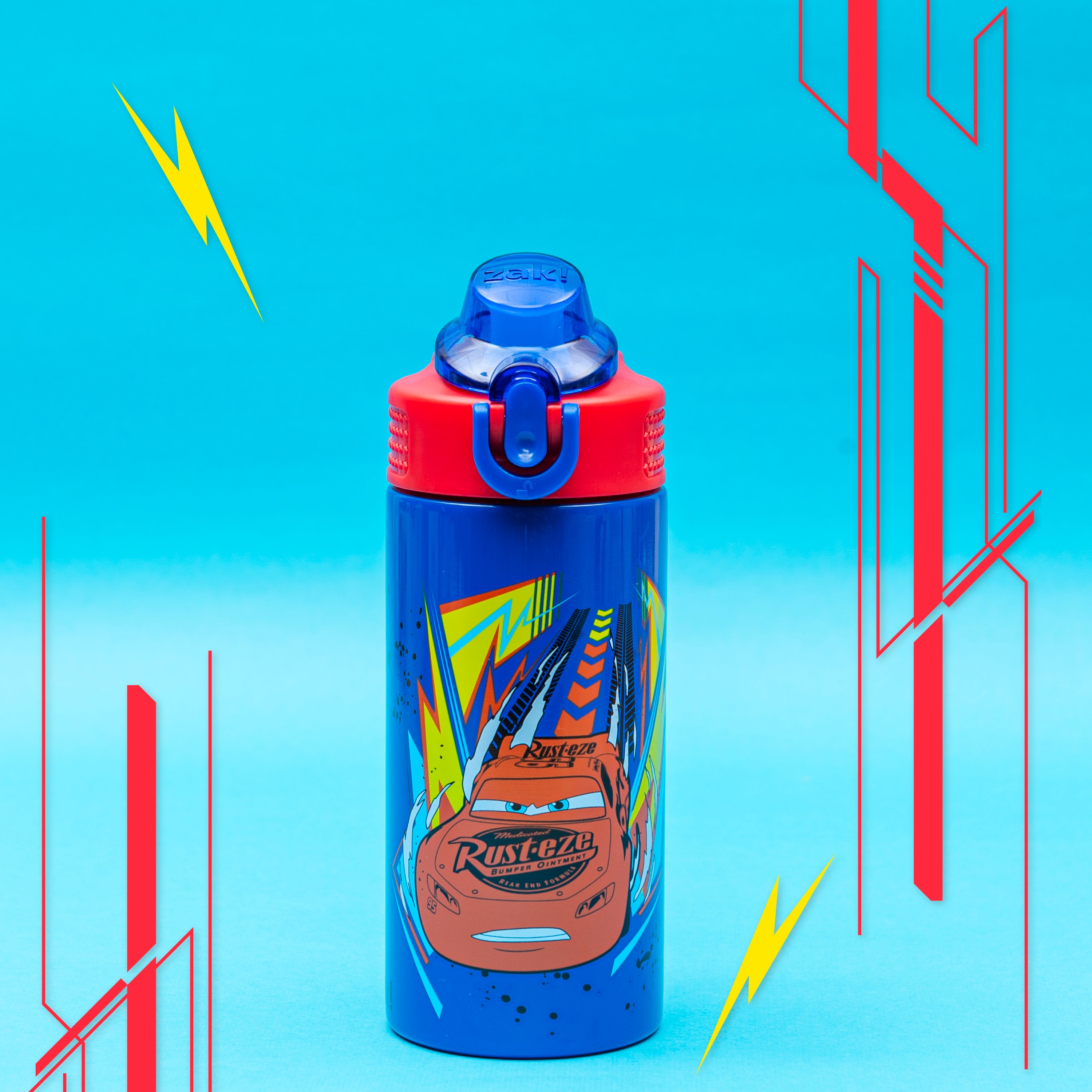 Sage Kids Insulated Water Bottle - Cars, 14 ounces