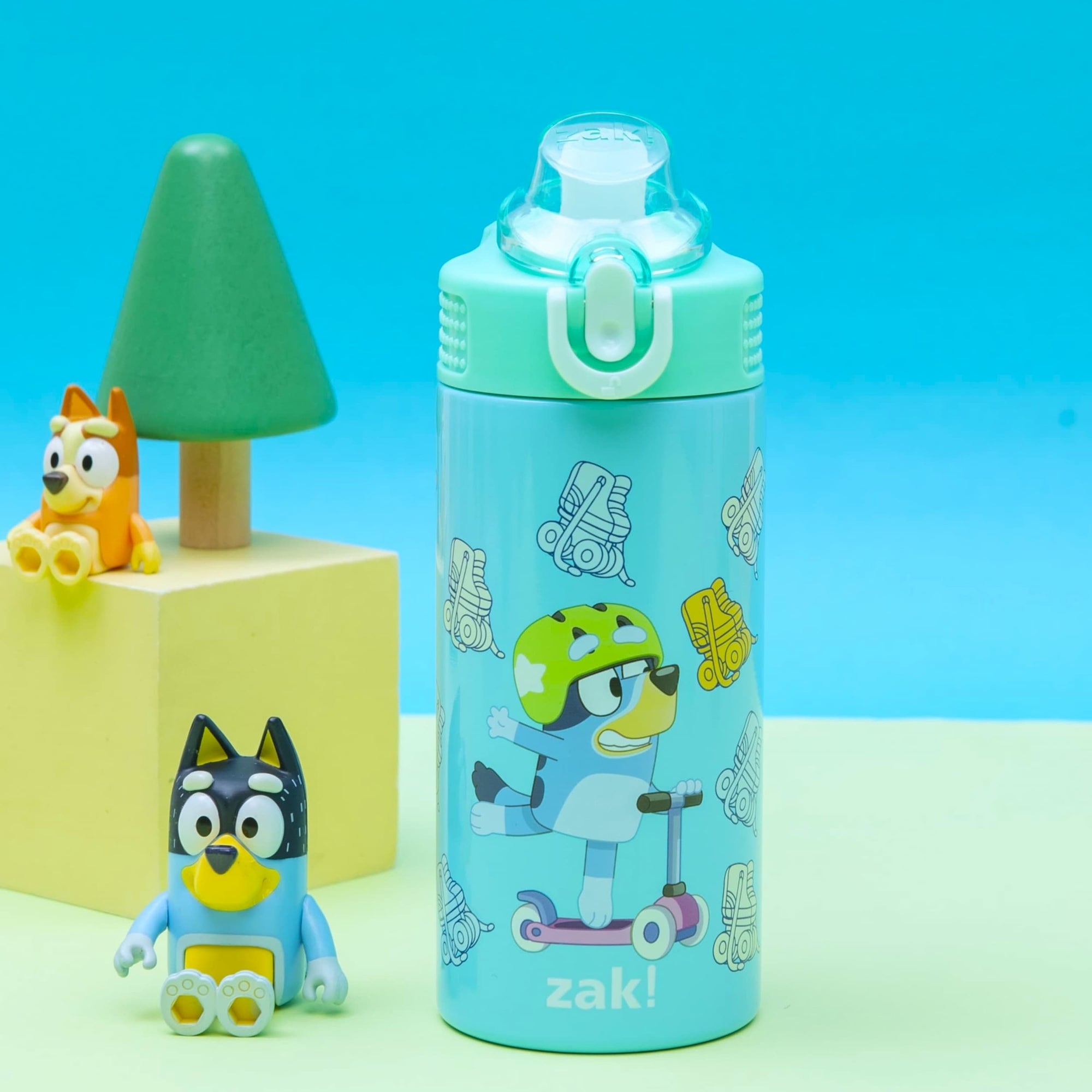 Sage Kids Insulated Water Bottle - Bluey, 14 ounces
