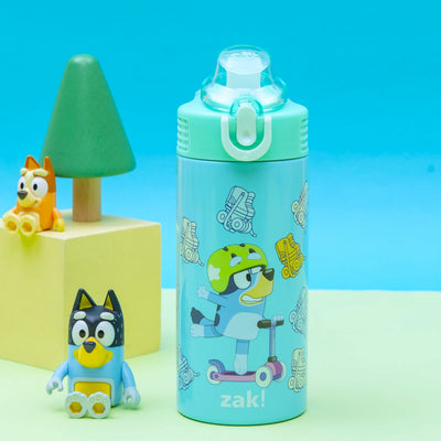 Sage Kids Insulated Water Bottle - Bluey, 14 ounces