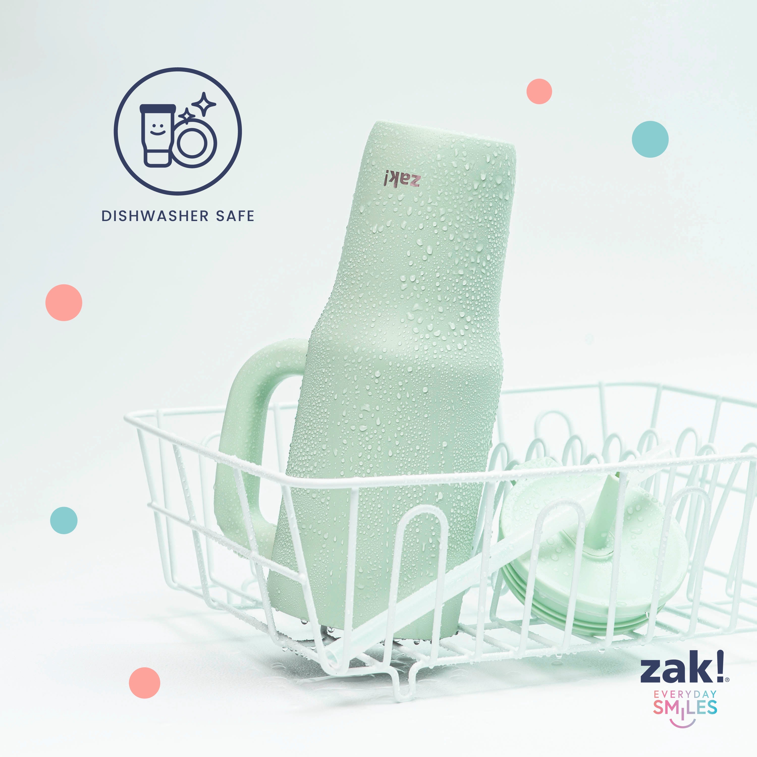 Large Straw Tumbler Stainless Steel - Neon Pink, 40 oz. – zak.com