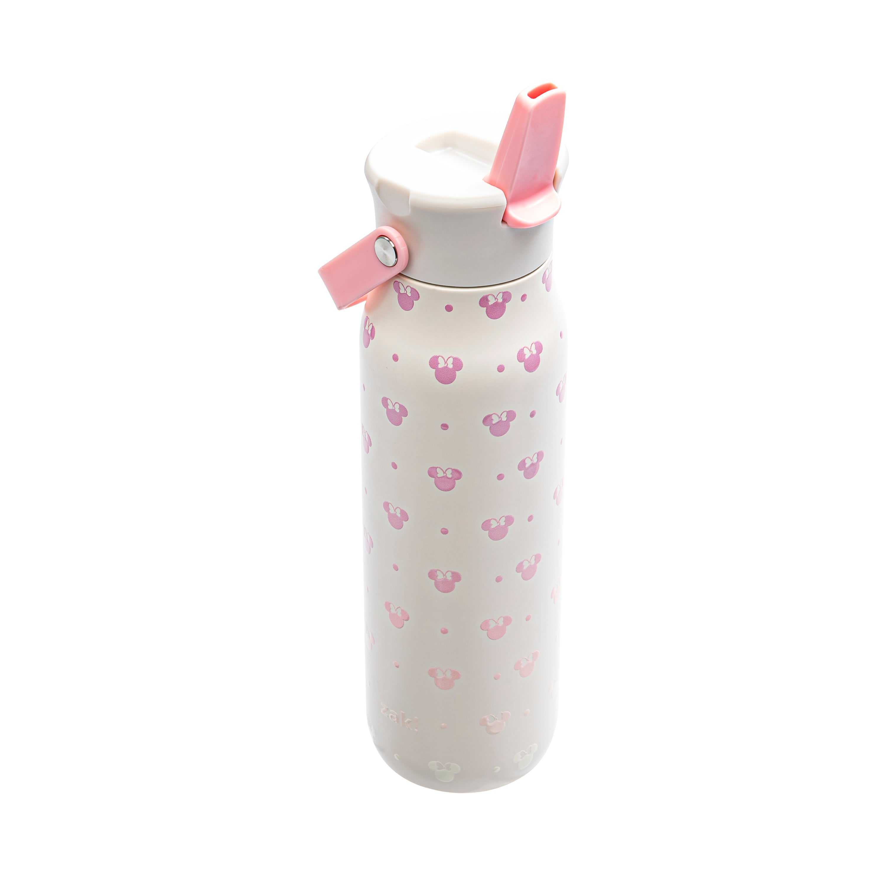 Harmony Stainless Steel Water Bottle with Flip-Up Straw Spout - Minnie Mouse, 32 ounces