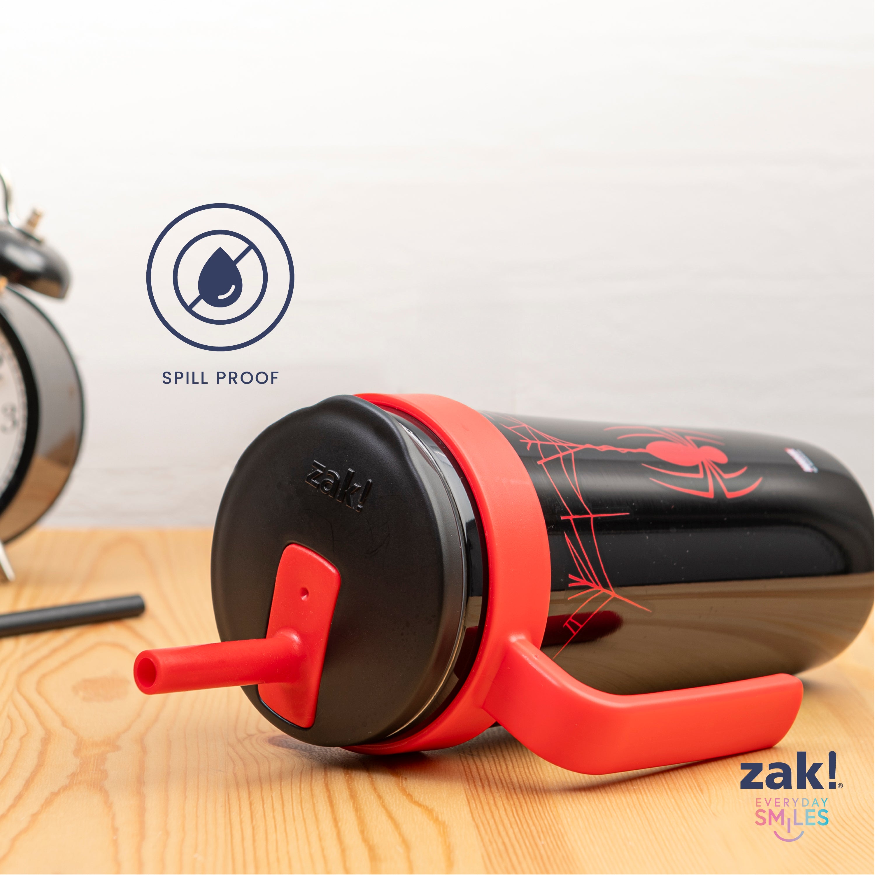 thumbnail image 2 of Get Your Kids A Super Cool Venom Flip-Top Water Bottle – 750ml, Personalised, And Dishwasher Safe! 2 of 5