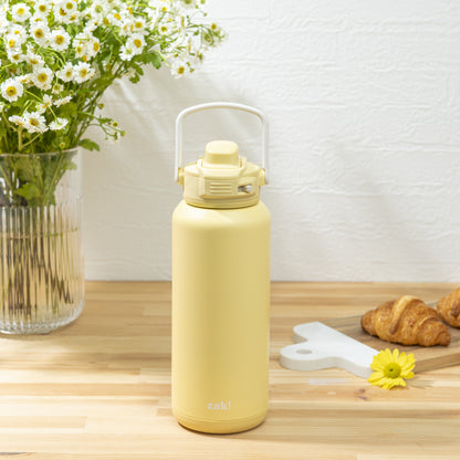 Beacon Insulated Water Bottle with Covered Spout - Yellow, 32 ounces