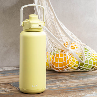 Beacon Insulated Water Bottle with Covered Spout - Yellow, 32 ounces