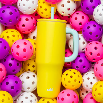 Sutton Insulated Straw Tumbler Shine Bright - Sunflower, 40 ounces