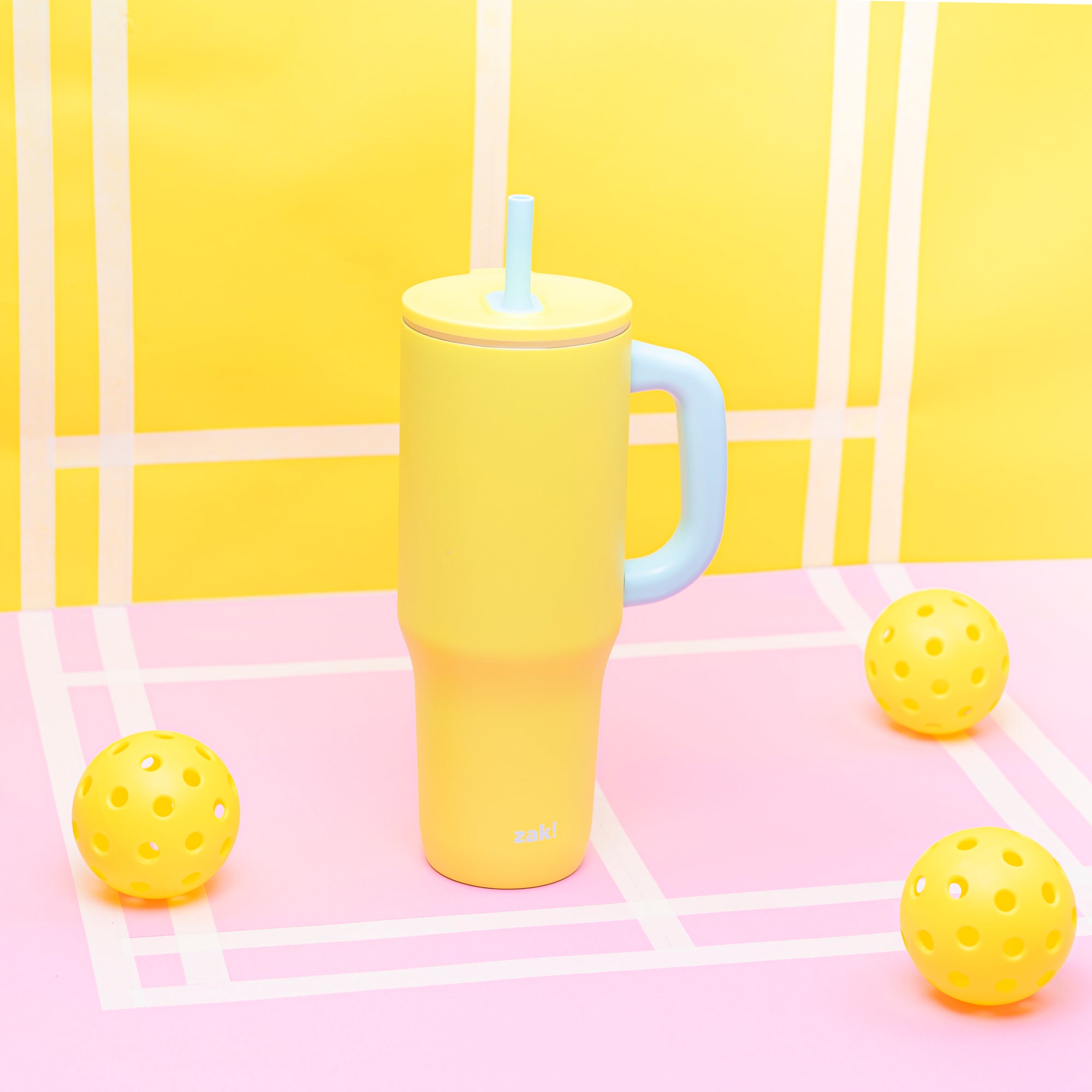 Sutton Insulated Straw Tumbler Shine Bright - Sunflower, 40 ounces