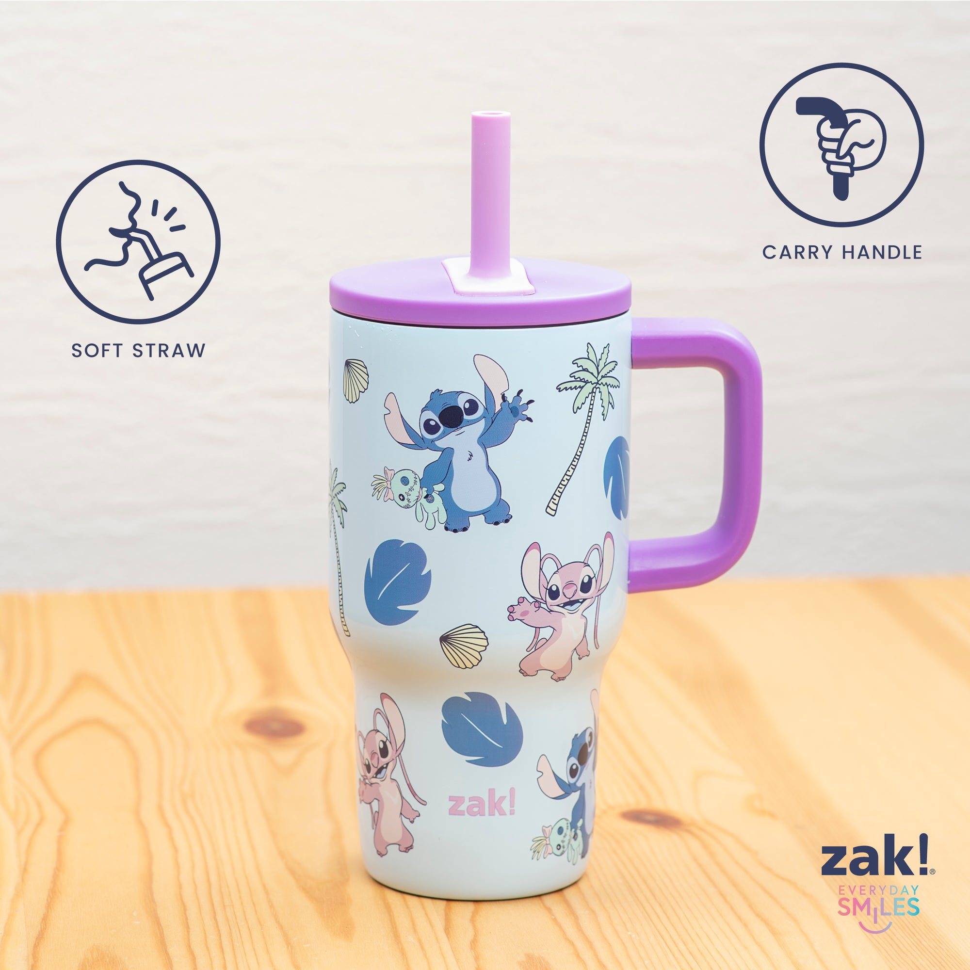 Fairway Kids Insulated Straw Tumbler - Lilo &amp; Stitch, 16 ounces