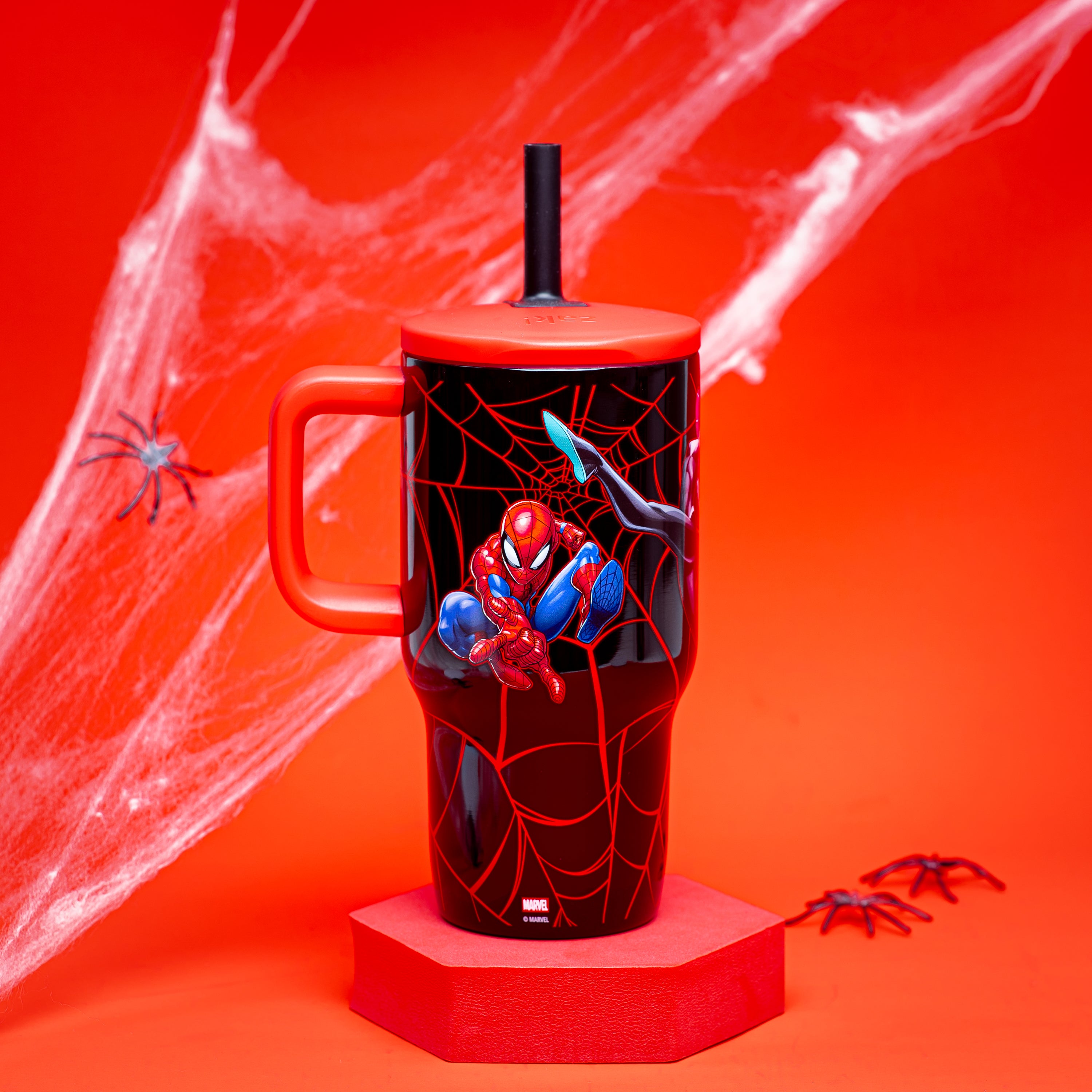 Fairway Kids Insulated Straw Tumbler - Spider-Man, 16 ounces