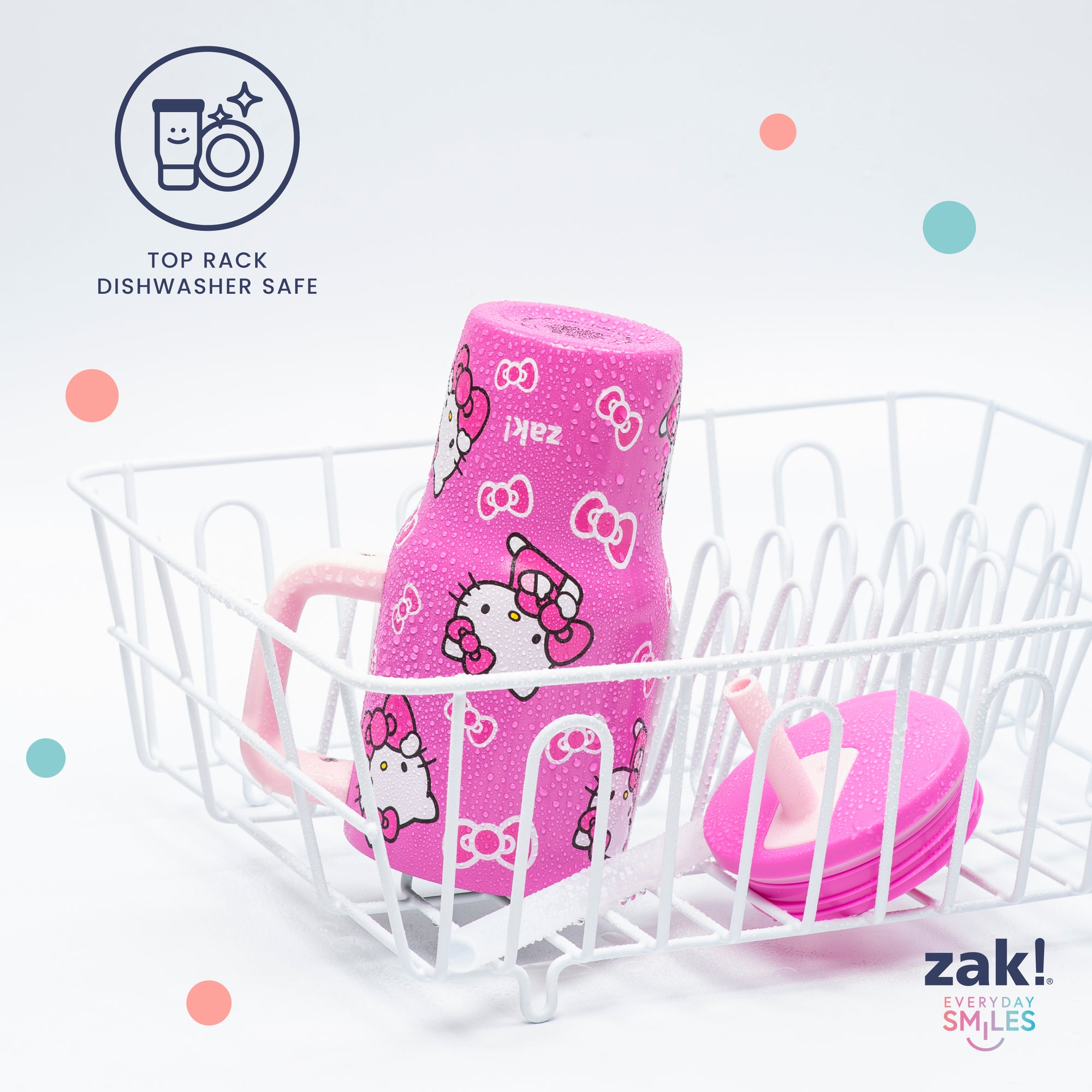Fairway Kids Insulated Straw Tumbler - Hello Kitty, 16 ounces