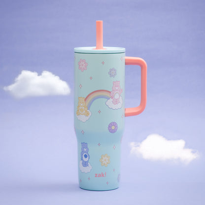 Sutton Insulated Straw Tumbler with Splash-Proof Lid - Care Bears, 30 ounces