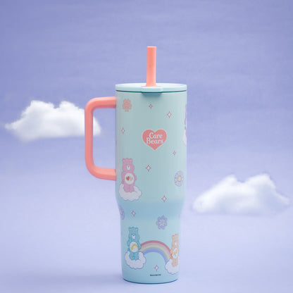 Sutton Insulated Straw Tumbler with Splash-Proof Lid - Care Bears, 30 ounces
