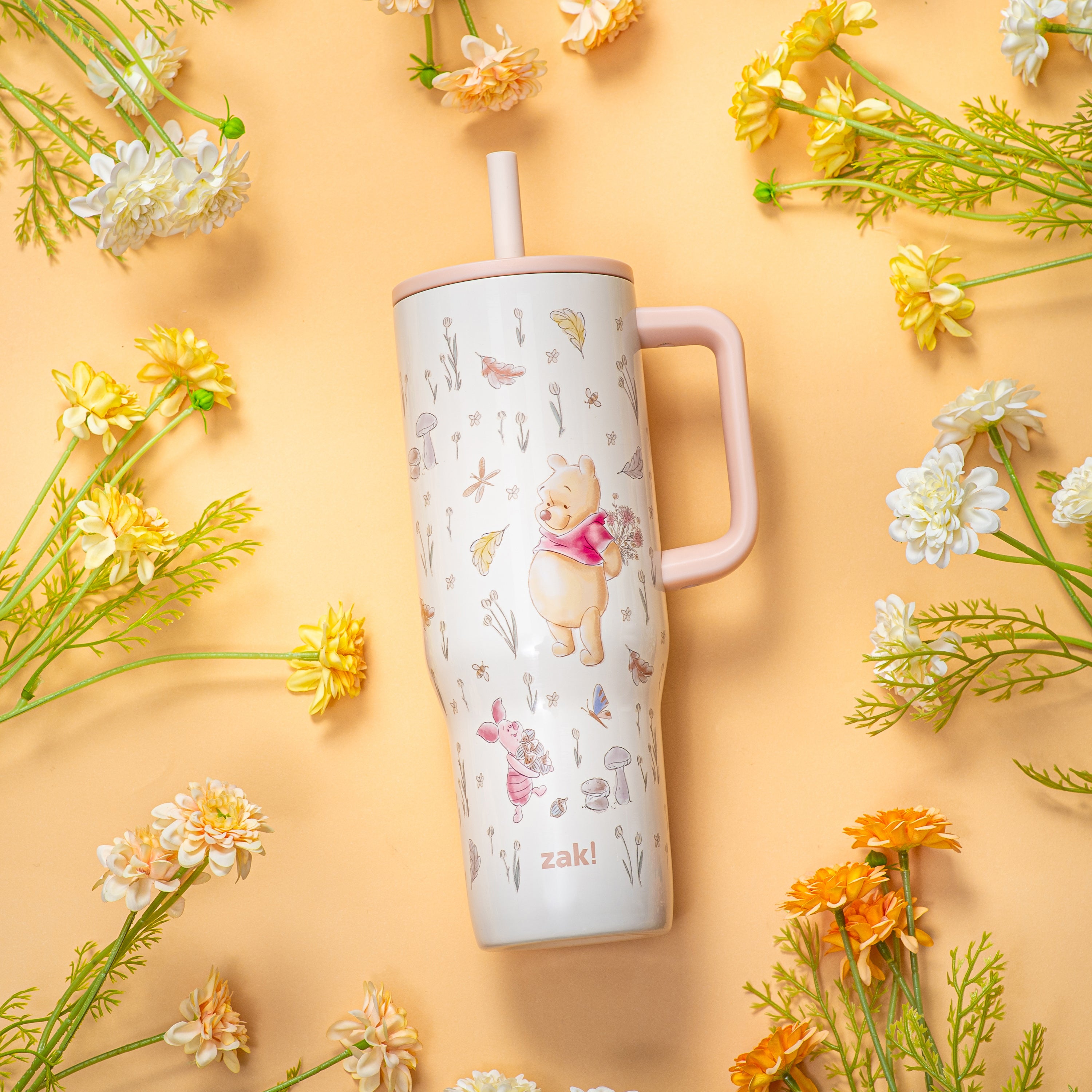 Winnie the Pooh Straw Tumbler - Stainless Steel, 30 oz. – zak.com