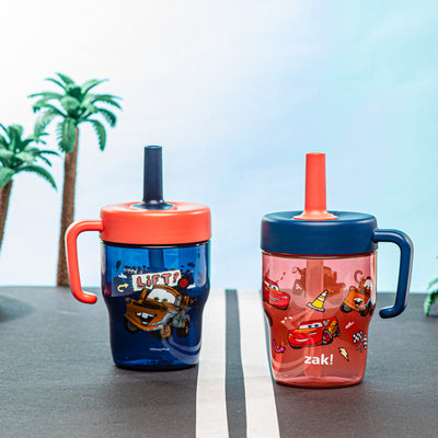 Disney Cars Capri Toddler Leak Proof Tumbler Set with Handle