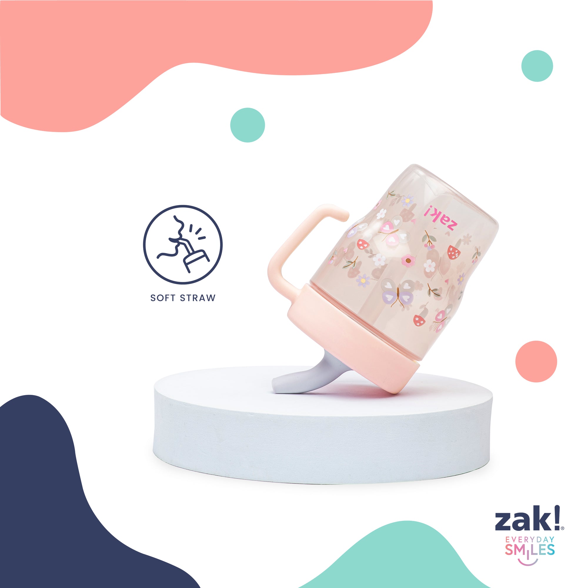 Toddler Cup Soft Straw - Capri Tumbler