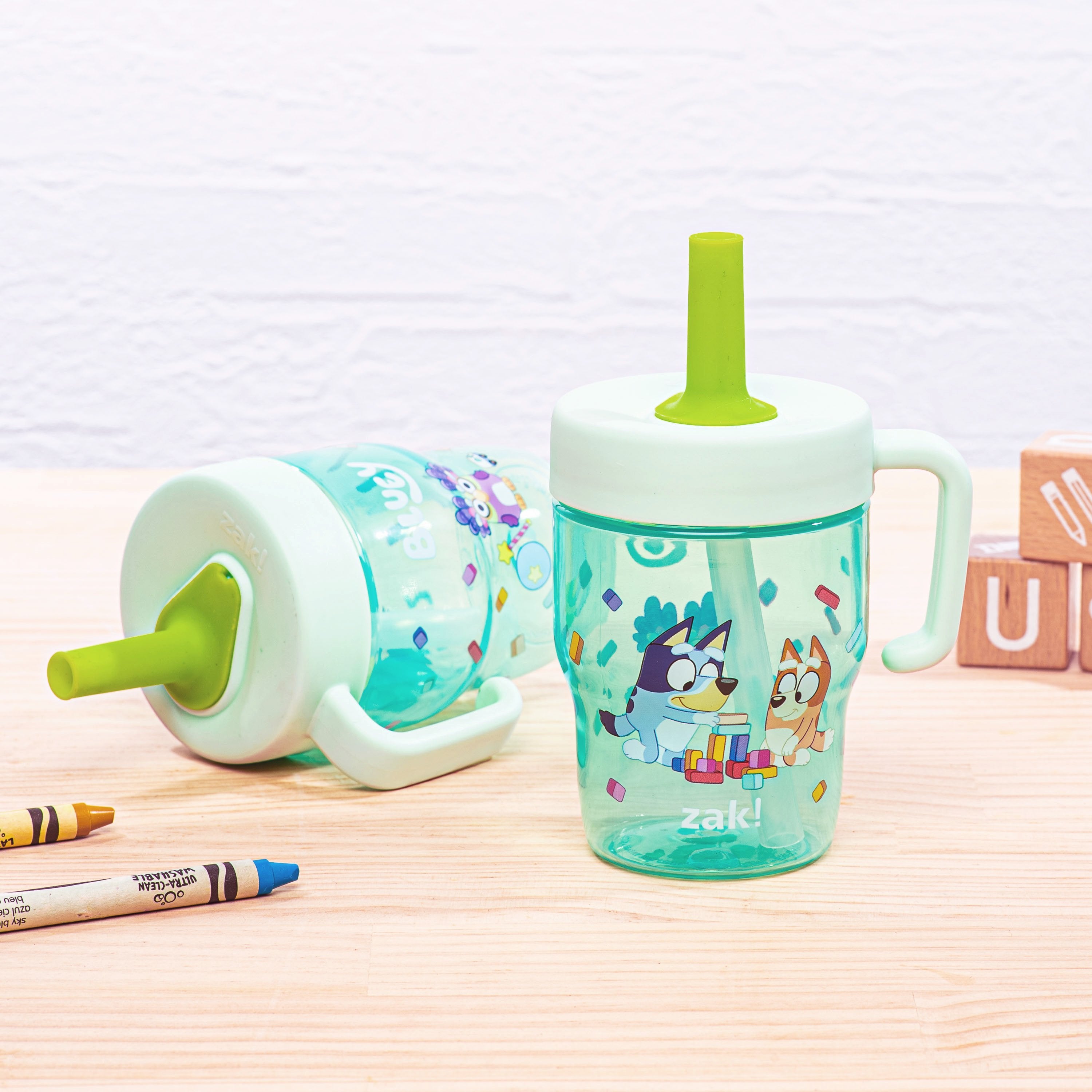 Leakproof Toddler Tumbler Set - Bluey, 10 oz. – zak.com