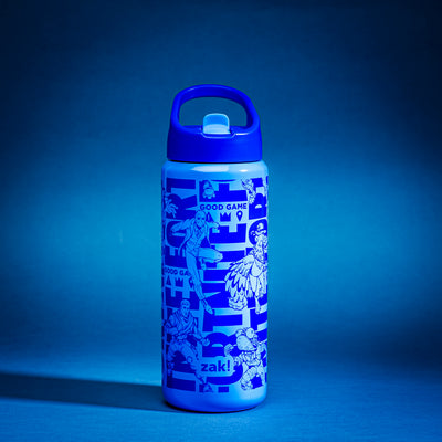 Kids Stainless Steel Fortnite Bottle with Leak-Proof Spout