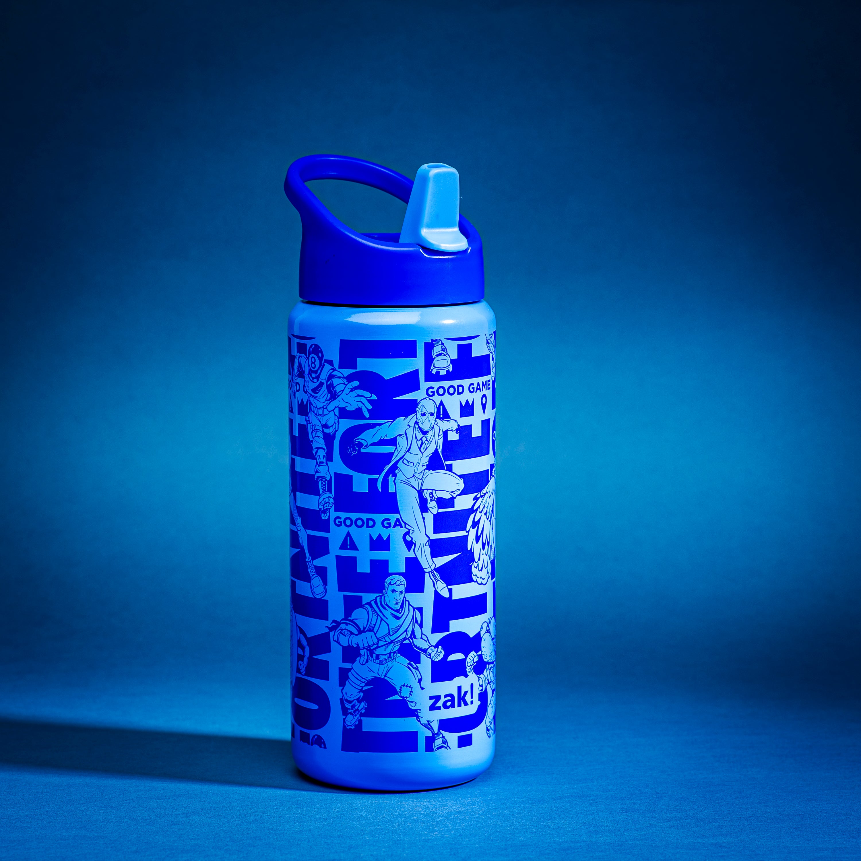 Kids Stainless Steel Fortnite Bottle with Leak-Proof Spout