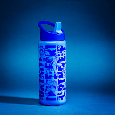 Kids Stainless Steel Fortnite Bottle with Leak-Proof Spout