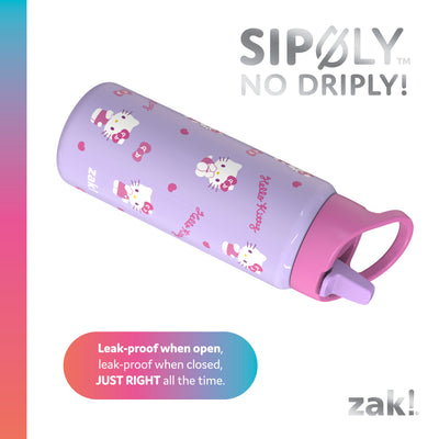 Kids Stainless Steel Hello Kitty Bottle with Leak-Proof Spout