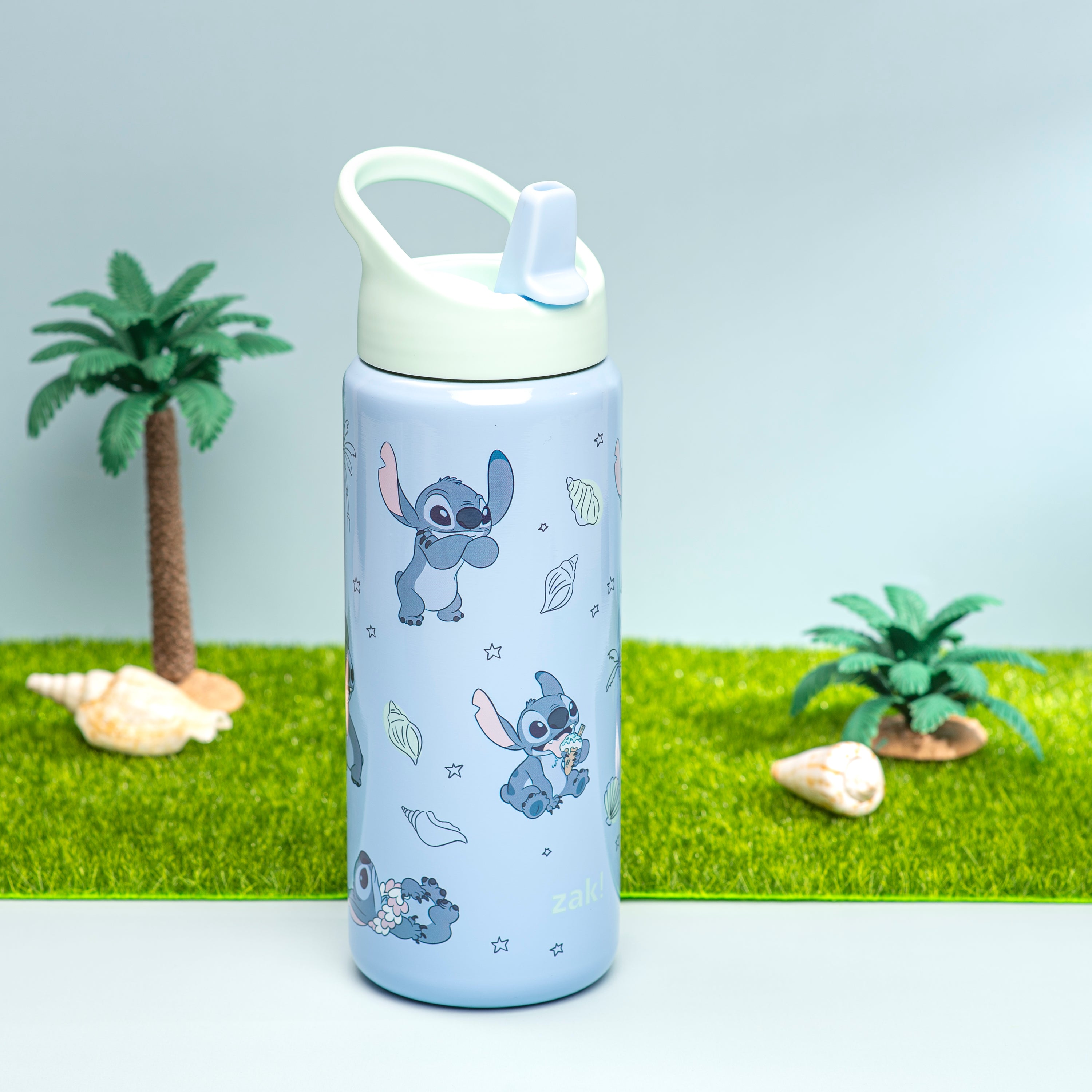 Kids Stainless Steel Lilo & Stitch Bottle with Leak-Proof Spout