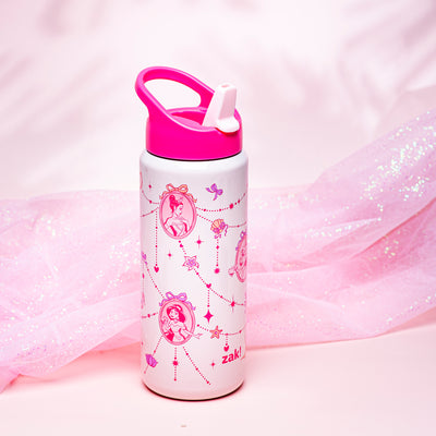 Kids Stainless Steel Disney Princess Bottle with Leak-Proof Spout