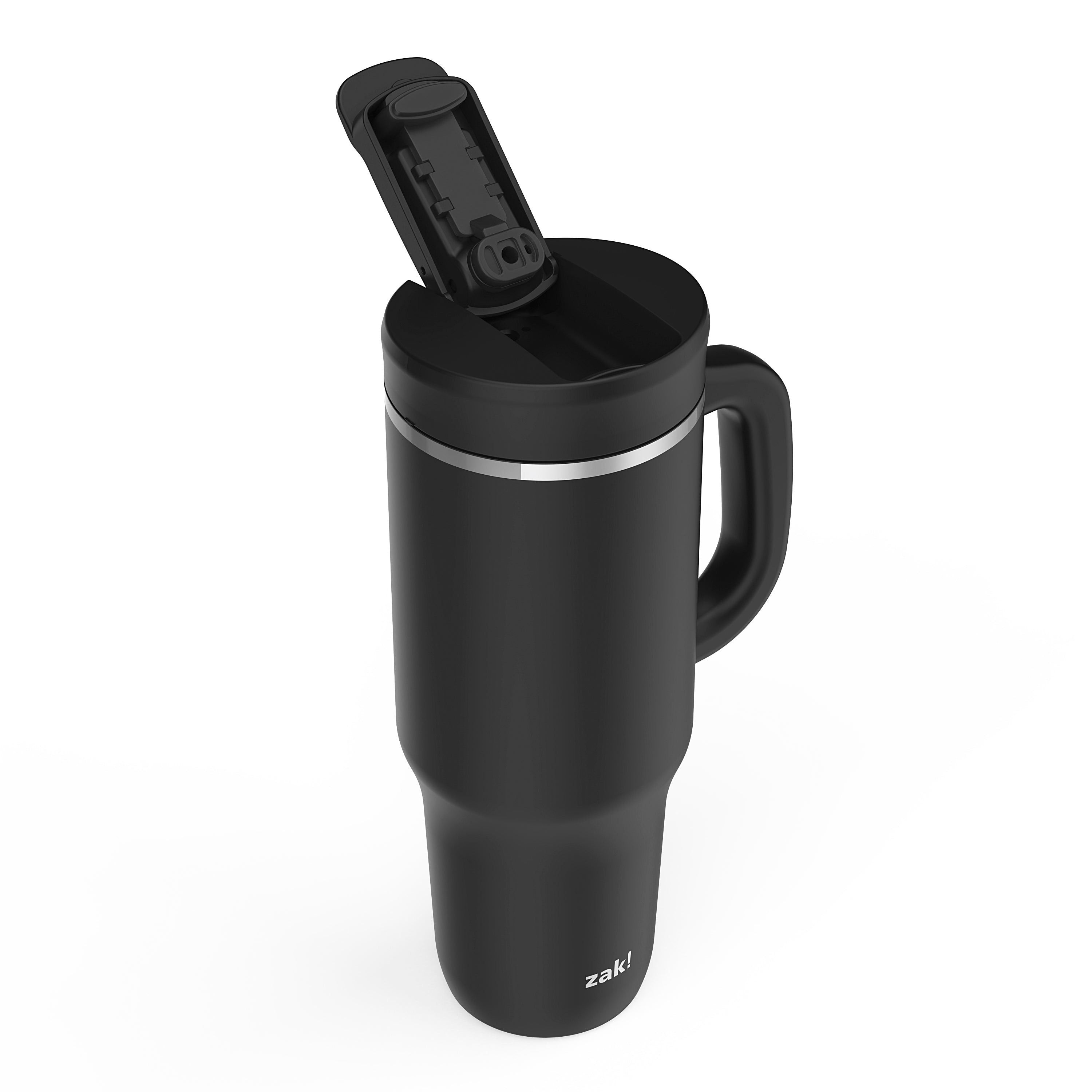 Harmony Sip and Straw Tumbler - Ebony, 40 ounces – zak.com