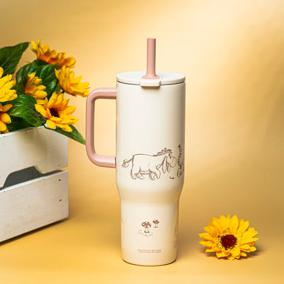 Sutton Insulated Straw Tumbler with Splash-Proof Lid - Winnie the Pooh, 30 ounces