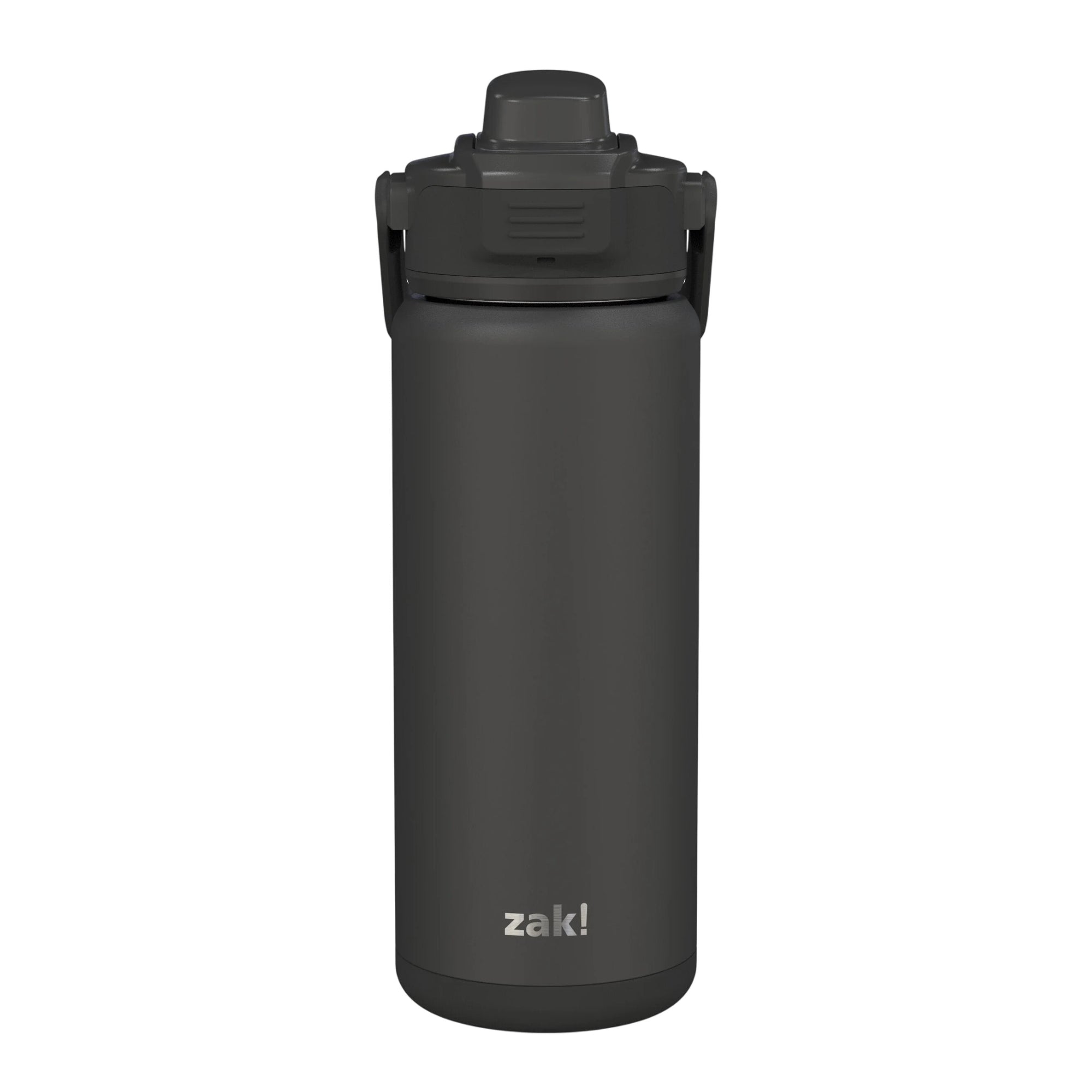 Beacon Stainless Steel Insulated Kids Water Bottle with Covered Spout - Ebony, 20 Ounces