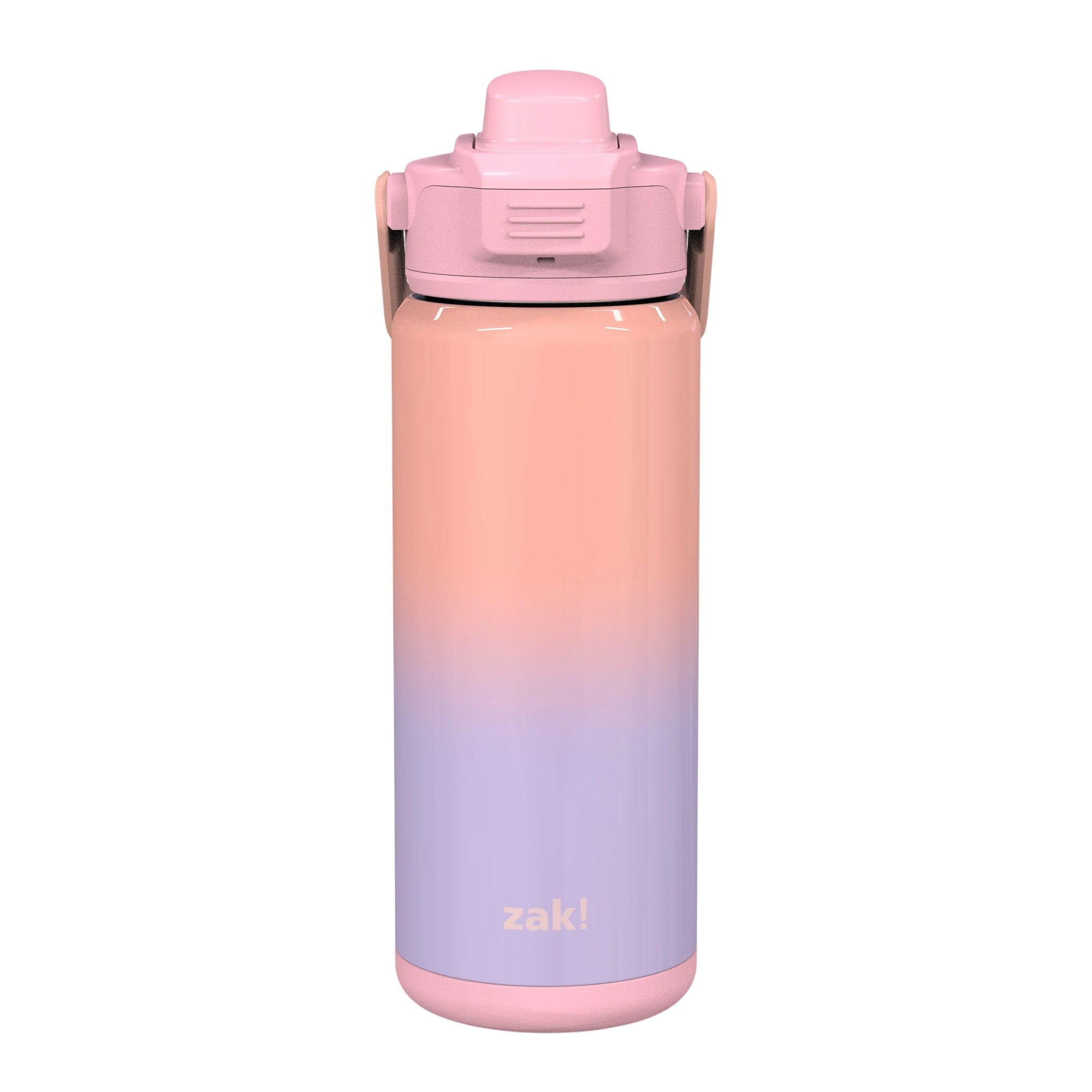 Beacon Stainless Steel Insulated Kids Water Bottle with Covered Spout - Ombre Lavendar, 20 Ounces