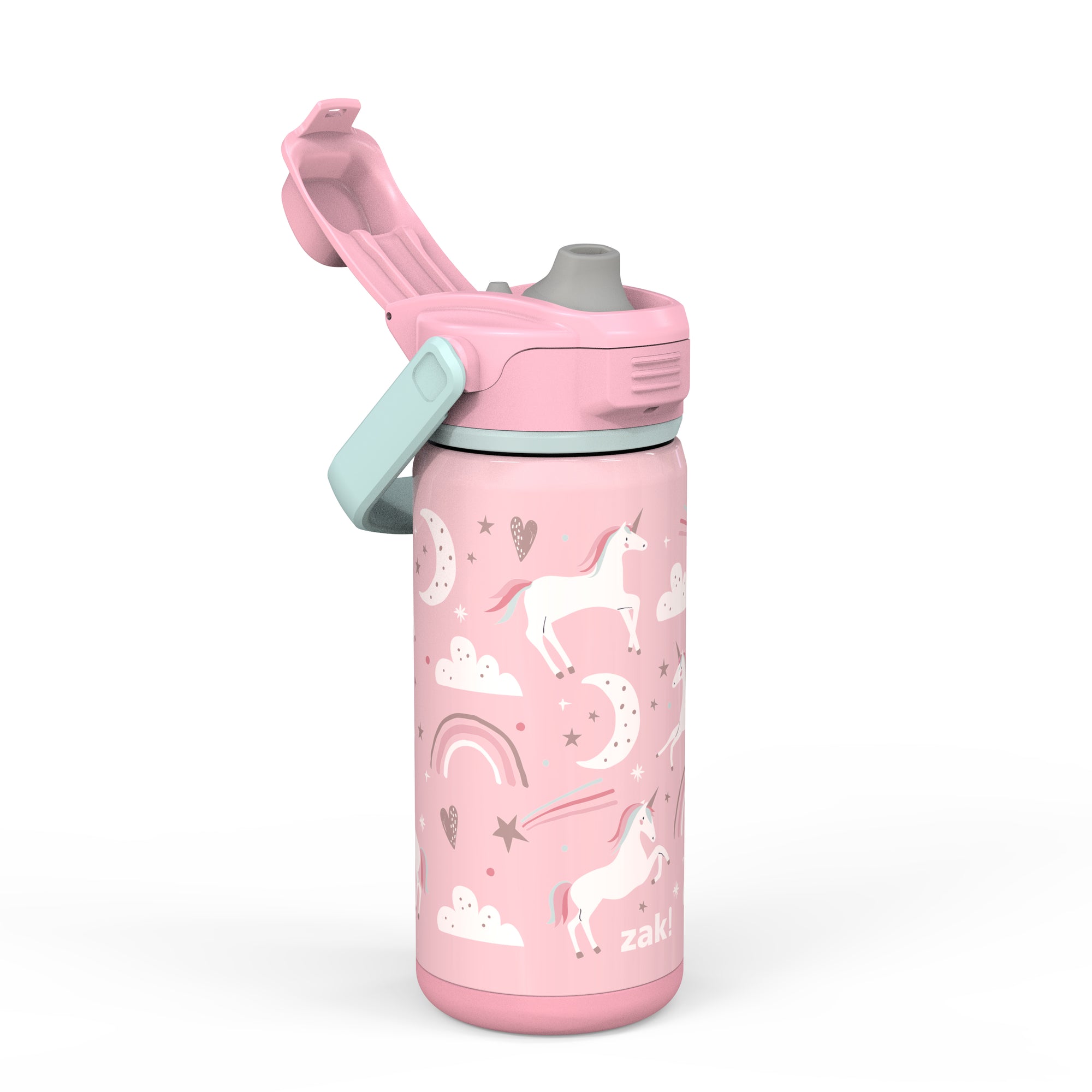 Beacon Stainless Steel Insulated Kids Water Bottle with Covered Spout - Unicorn, 14 Ounces