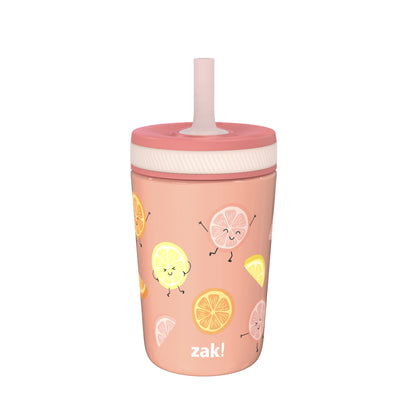 Kelso Kids Insulated Straw Tumbler - Happy Fruit, 12 Ounces