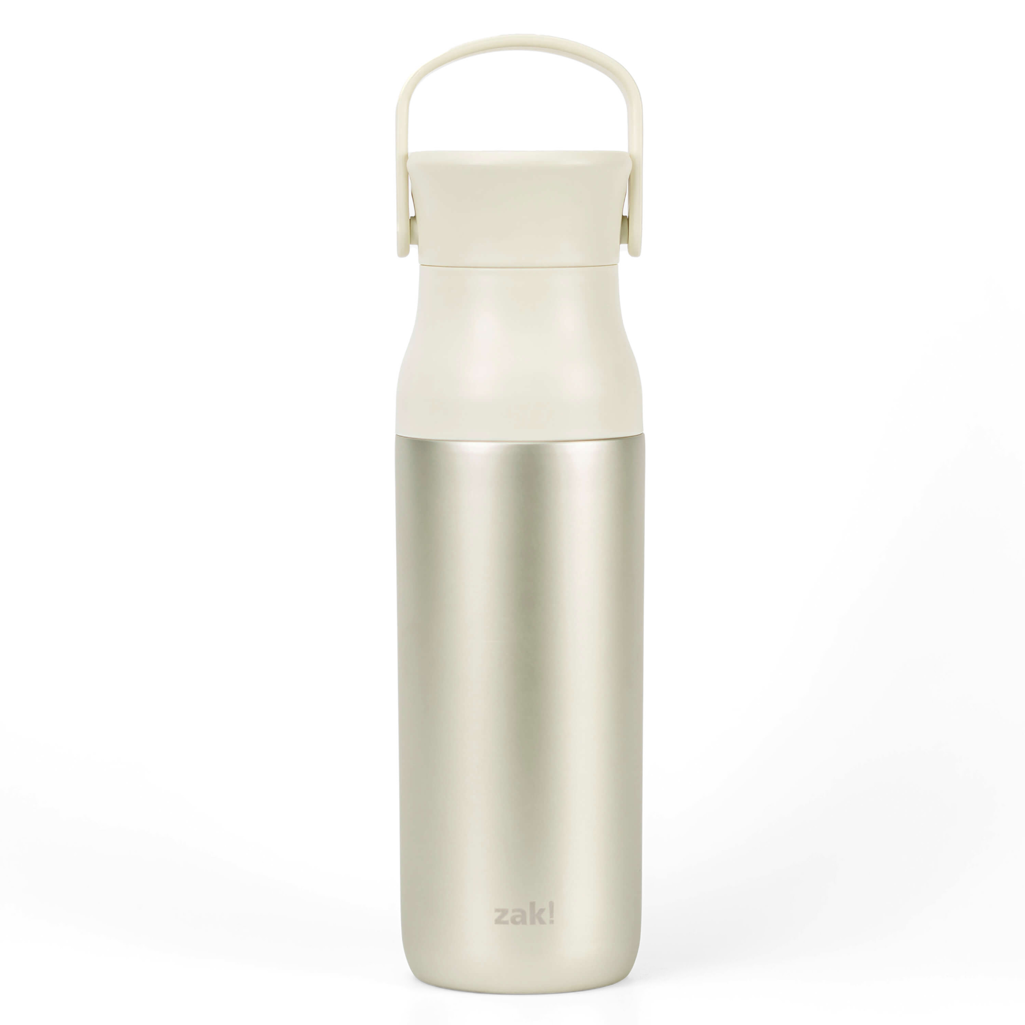 Harmony Recycled Stainless Steel Insulated Water Bottle with Large Chug Lid - Ivory, 32 ounces